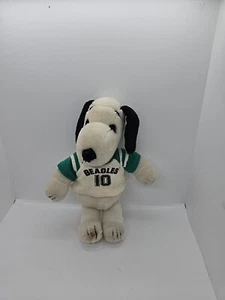 Snoopy Clothes Outfit Plush Stuffed Animal Shirt Jersey Beagles Football Soccer - Picture 1 of 10