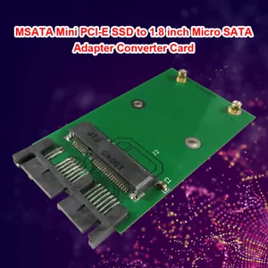 MSATA Mini PCI Express SSD to 1.8 inch Micro SATA Adapter Converter Card - Bild 1 von 9
