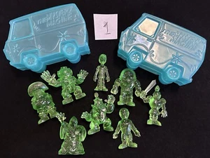 Scooby-Doo! Tiny Mights Mini-figures - M.U.S.C.L.E. - Clearn Green Sparkle - Picture 1 of 4
