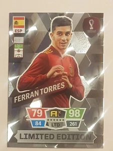 Panini FIFA World Cup Qatar 2022 Limited Edition Ferran Torres - Zdjęcie 1 z 1