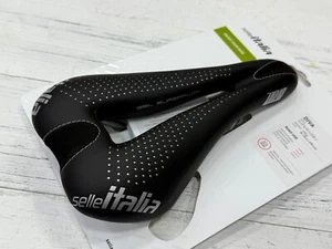 Selle Italia Diva Gel Superflow TI 316 Rail S3 135x270mm Lady Saddle (Black) - Picture 1 of 7