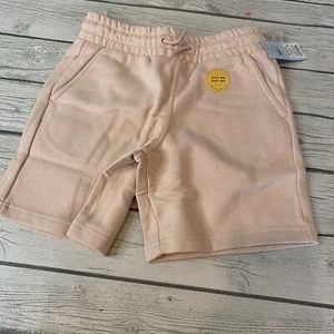 Cat & Jack Girl's Medium Shorts Pull On Drawstring Knit Blush Pink Soft NEW - Picture 1 of 11