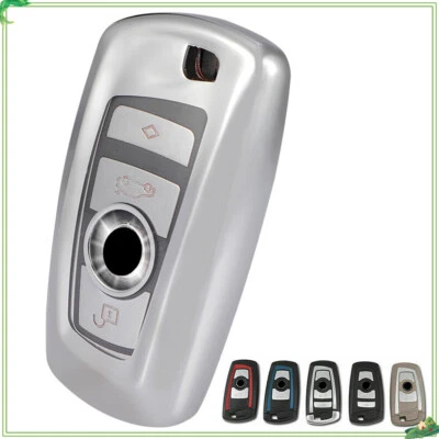 3/4 Button TPU Car Key Fob Cover For BMW F10 F20 F30 1 2 3 5 7 M Series X3 X4 Foto 1 de 4