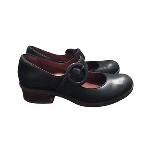 Dansko Women Leather Black Sandal Size 38 - Picture 1 of 11