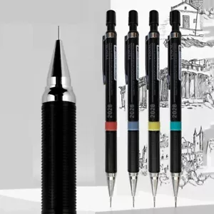 4 Pieces Mechanical Pencils Automatic Pencils Drawing Pencils for School Office - Picture 1 of 8
