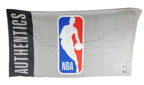 Utah Jazz Team-Issued Bench Towel Gray/Black 38" x 21" New in Bag Fanatics COA Cover