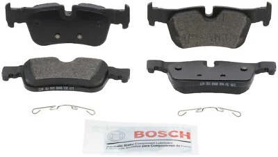 Pastillas de freno semimetálicas con herrajes traseras para BMW i3 Bosch 2014-2021 2015 2016 Foto 1 de 4