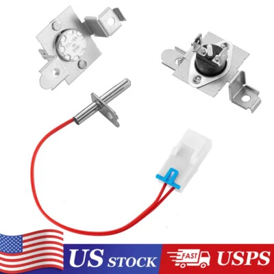 Kit de termistor y termostato para secadora AGM30045804 6323EL2001B 6931EL3003C 6931EL3004B Foto 1 de 4