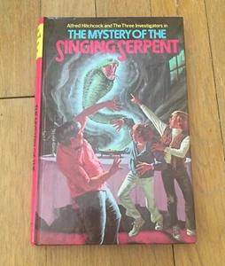 Alfred Hitchcock Three Investigators Mystery of the Singing Serpent #17 HC 1972 - Picture 1 of 15
