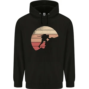 Rock Climber Climbing Mountaineering Childrens Kids Hoodie - Picture 1 of 72