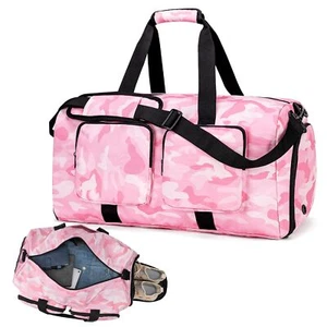 Travel Bag Overnight Bag Duffle Weekend Bag for MenWomen Travel Gym Bag with ... - Picture 1 of 6