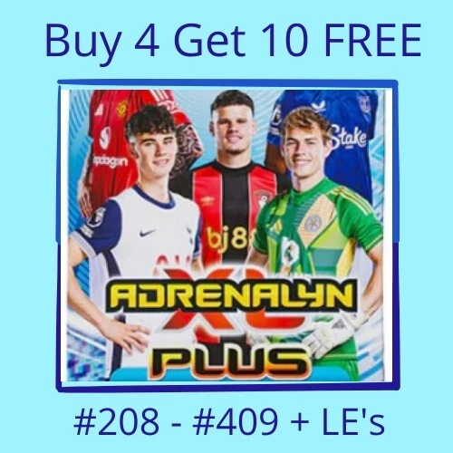 Adrenalyn XL PLUS 2025 Panini - Premier League CARDS - #208 - #409 + Limited Ed - Image 1 of 1