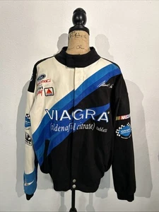 Giacca Ford Vintage Mark Martin #6 Nascar Uomo Taglia Large Roush Racing Viagra - Foto 1 di 16