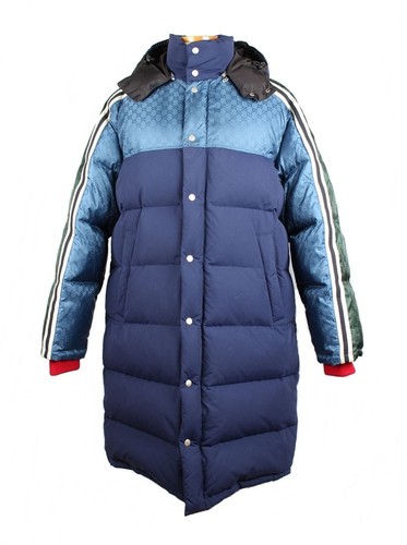 Gucci giacca lunga imbottita jacquard 48 71242071