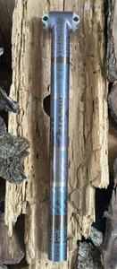 MOOTS: Titanium Seat Post~27.2mm X 340mm~Custom Anodized By Ti. Casso Anodizing - Picture 1 of 24