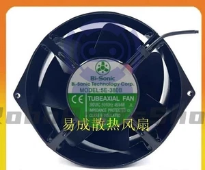 1pc Bi-Sonic 5E-380B 380V 46 / 44W 17250  17CM Cooling Fan - Picture 1 of 2