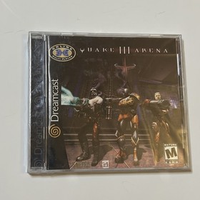 Sega Dreamcast - Quake III Arena - Brand New Factory Sealed Black Label