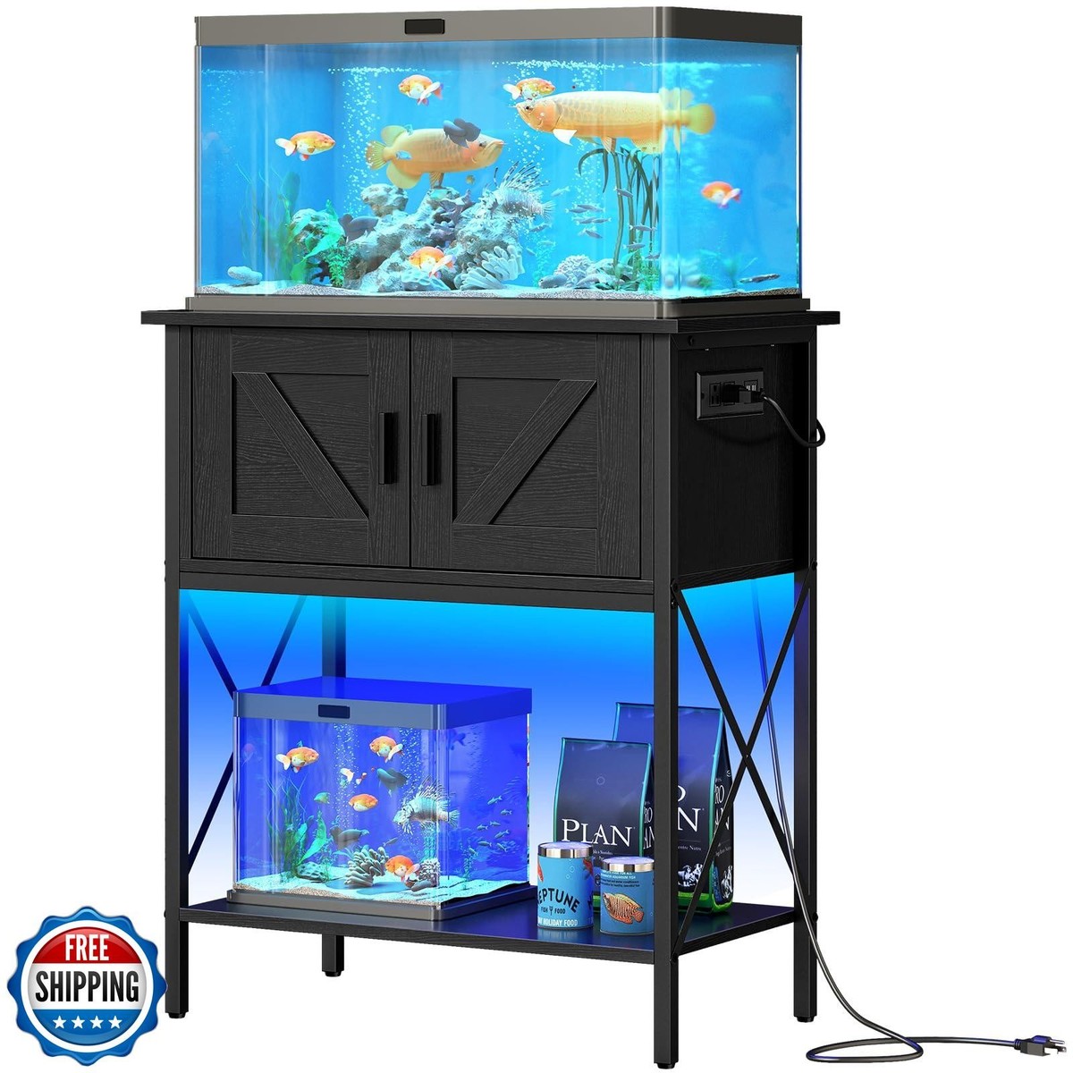 Aquarium Stand for Ornamental Fish Activity: Enhance Elegance & Safety