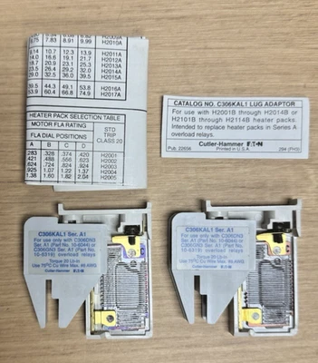 Cutler Hammer H2003B OVERLOAD HEATER ELEMENT *LOT OF 2* *NEW NO BOX* - Image 1 of 4