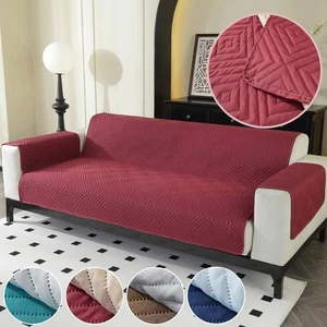 Gesteppter Haustier Sofa Bezug Wende Möbel Schutz Waschbar Couch Schonbezug - Bild 1 von 22