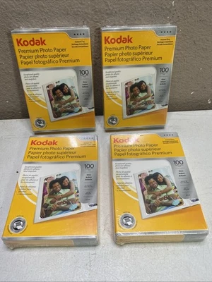 Kodak Premium Photo Paper Gloss 4"x 6" 392 count 66lb 8.5 mil New & Sealed ( 4 ) - Image 1 of 4