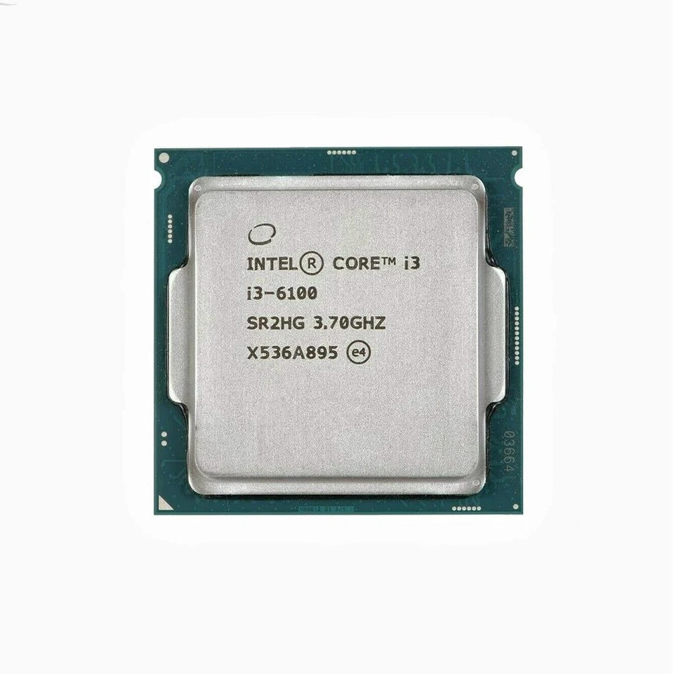 Intel Core i3-6100 - 3.7 GHz Dual-Core (BX80662I36100) Processor - Image 1 of 1