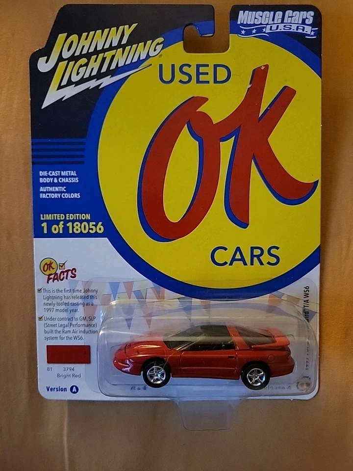 Pontiac Firebird 1997 Johnny Lightning 1/64 T/A WS6 Foto 1 de 1