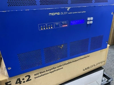 Midas DL231 Stagebox for Pro Series M32 or HD. Dual Pre 48/96khz. 24in/out - Image 1 of 2