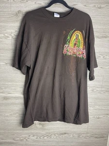 Vintage Lady Guadalupe Y2K AOP Jesus Tshirt 2XL Grudge 8 - Bild 1 von 9