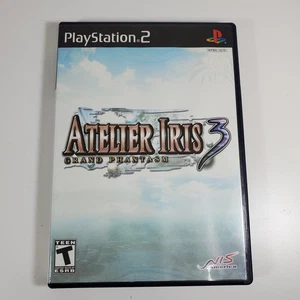 Atelier Iris 3 Grand Phantasm Sony Playstation 2 PS2 RPG NIS Completo En Caja Original - Imagen 1 de 5