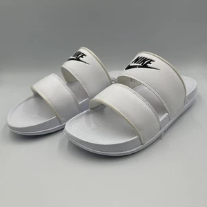 Nike Offcourt Duo Slide - White/Black/White - DC0496-100 - Women's 10 **NEW** - Picture 1 of 11
