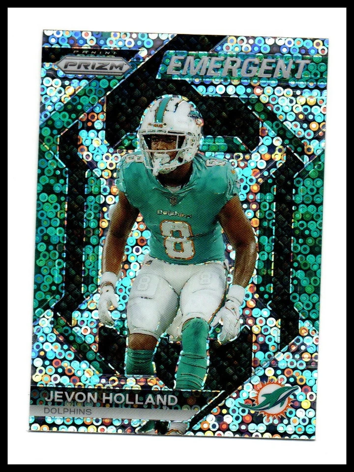 2023 Panini Prizm #H-12 Jevon Holland Emergent Prizms No Huddle - Image 1 of 1