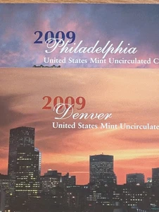 2009 US MINT UNCIRCULATED BU P&D 36 COIN SET Philadelphia and Denver Mint. - Picture 1 of 1