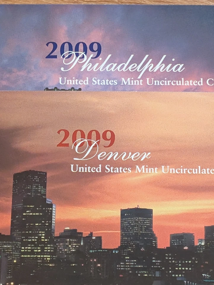 2009 US MINT UNCIRCULATED BU P&D 36 COIN SET Philadelphia and Denver Mint. - Image 1 of 1