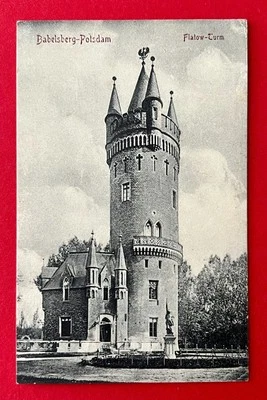 AK POTSDAM Babelsberg 1907 Flatow Turm     ( 160388 - Bild 1 von 2