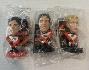Eric Lindros Gratton Desjardins Phila Flyers 1997 cabezas de cartel figuras 3" nuevo en paquete - Imagen 1 de 4