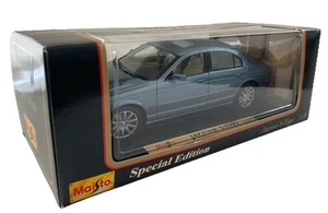 Maisto 1:18 Jaguar S-Type 1999 Blue Special Edition 31865 Diecast Model Car - Picture 1 of 18