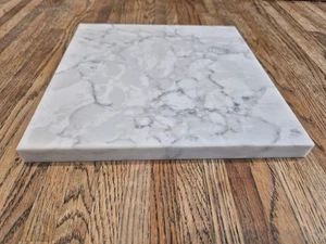 Chopping Board White Marble Worktop Saver Meat Fish Vegetables Cutting Mat | M&W - Picture 1 of 2
