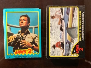 1978 Topps JAWS 2 Movie cards COMPLETE SET 59 Cards + 11 Stickers   - Picture 1 of 1