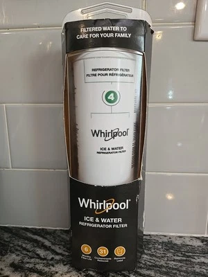 Genuine Whirlpool Ice/Water Refrigerator Filter 4 Brand New Sealed - Image 1 of 4