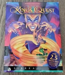 King's Quest VII Princeless Bride - Sierra - Big box, CD - IBM PC, Manual - Picture 1 of 8