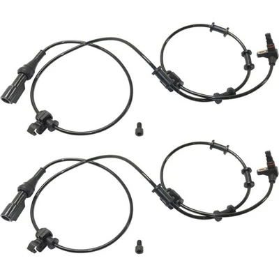ABS Speed Sensor Set For 2003-2006 Ford Expedition Lincoln Navigator Front LH RH - Image 1 of 4