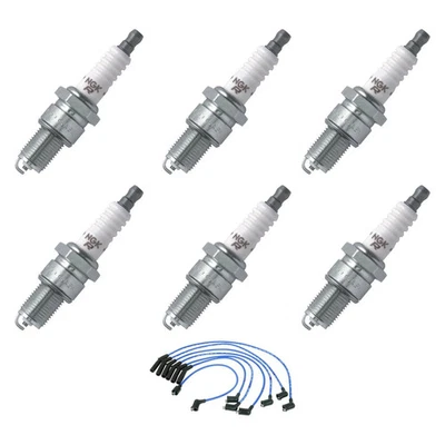 For Dodge Grand Caravan 92-00 NGK Spark Plug Wire & Spark Plug Kit Foto 1 de 4