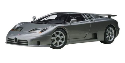 Nuova AUTOart 1/18 Bugatti EB110 SS Silver Metallic Completa Mini Car 70916 - Immagine 1 di 4