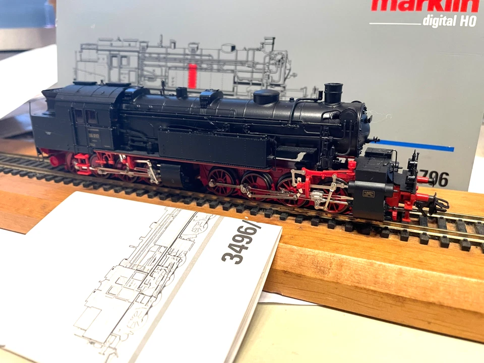 MÄRKLIN HO Dampf 96 017 DRG Mallet in Metall nr. 3796 in OVP Digital  UNBESPIELT - Bild 1 von 1