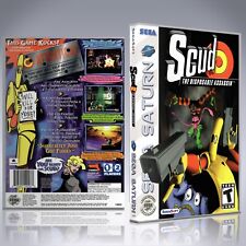 Sega Saturn Custom Case - NO GAME - Scud