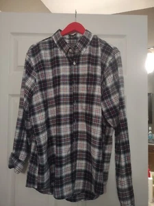 Abercrombie Fitch Mens 2XL Long Sleeve Button Down 100% Cotton Shirt - Picture 1 of 5