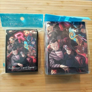 Pokemon Kartenspiel Giovanni's Directive Card Sleeves Deck Box Set Japan NEU - Bild 1 von 1