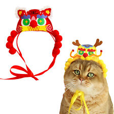 Chinese Spring Festival New Year Dragon Hat Head Cover Pet Party Props Tiger Hat