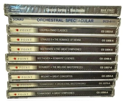 The Classical Collection CDs, London Symphony Orchestra, & More – LOT of 10 Foto 1 de 2